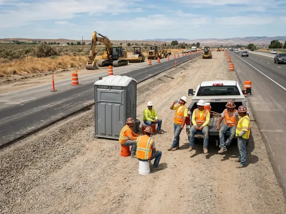 highway-road-construction-crew-007 — frequently asked questions, Porta Potty and Restroom Rentals in Yadkinville, NC
